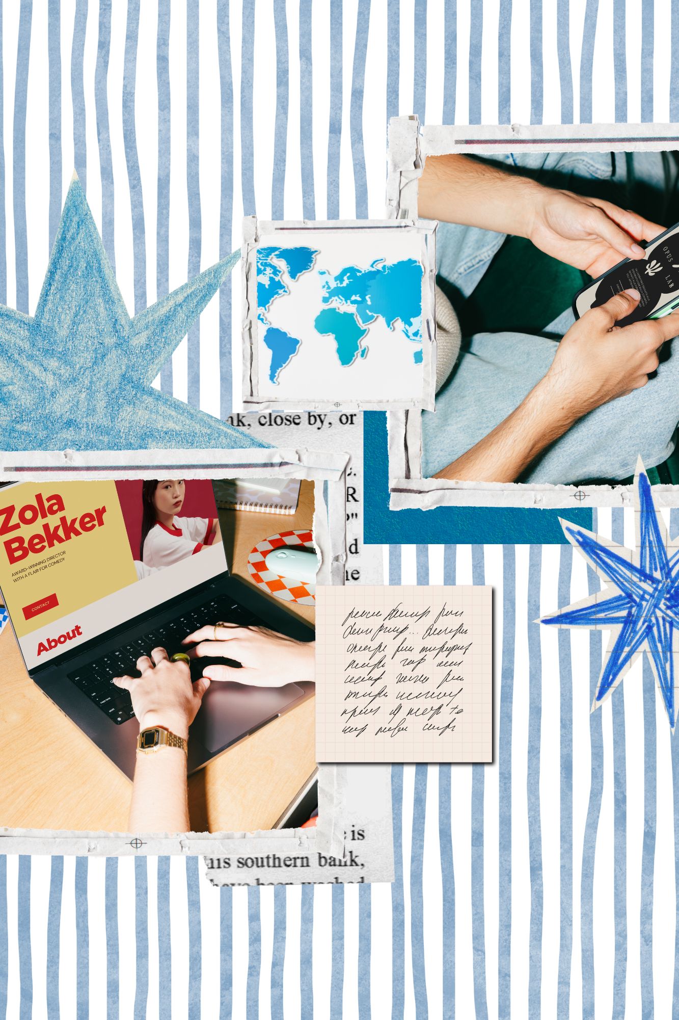 第一堂課成果拼貼